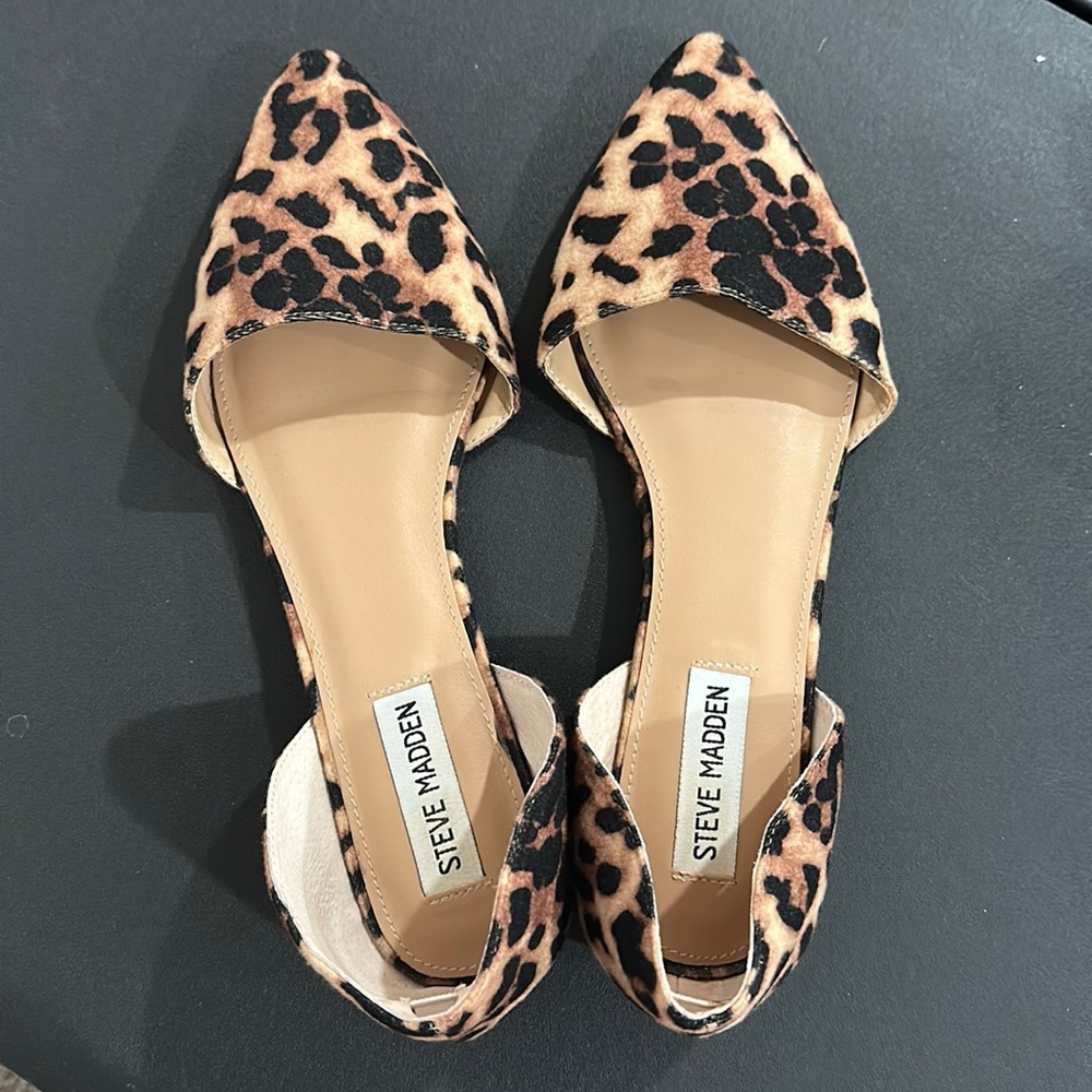 Steve Madden flats leopard
